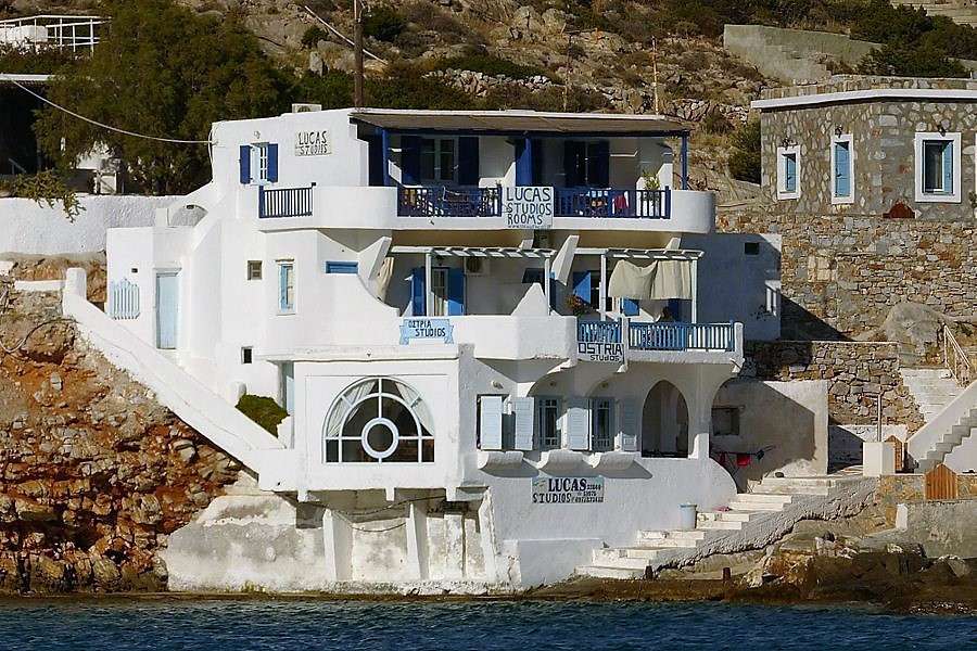 シキノス島のギリシャの島 オンラインパズル
