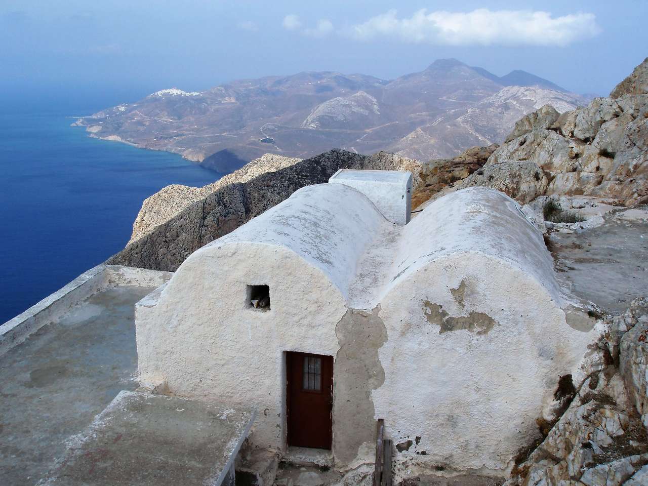 île grecque d'Anafi puzzle en ligne