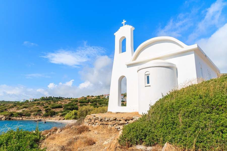 Grieks eiland Samos legpuzzel online