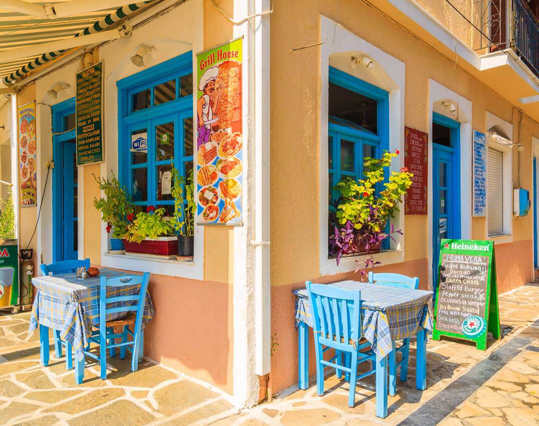 サモス島のギリシャの島 ジグソーパズルオンライン