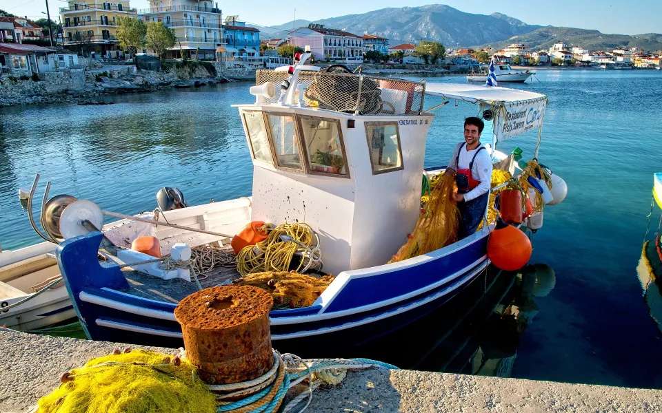 Insula grecească Samos puzzle online
