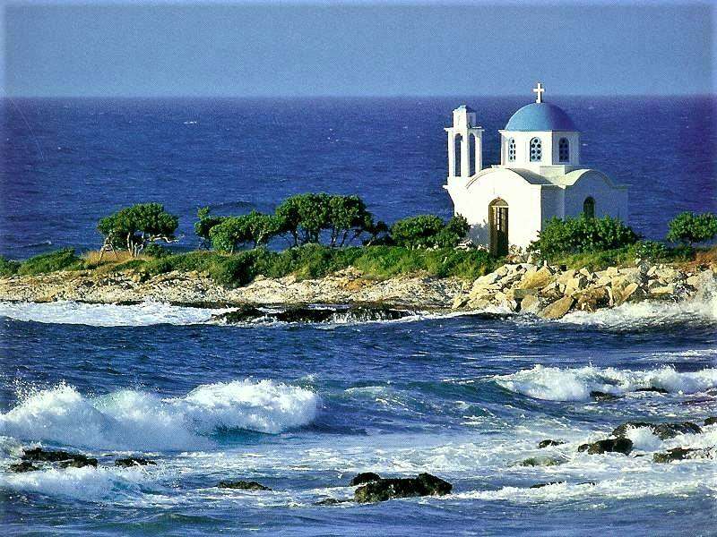 Грецький острів Ікарія пазл онлайн
