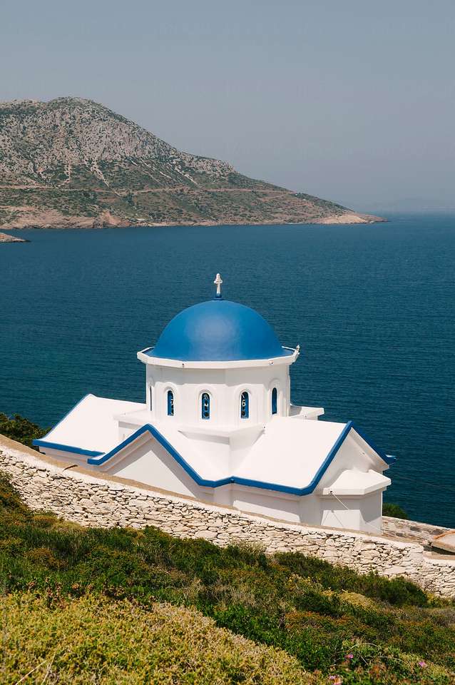 Isla griega de Fournoi rompecabezas en línea