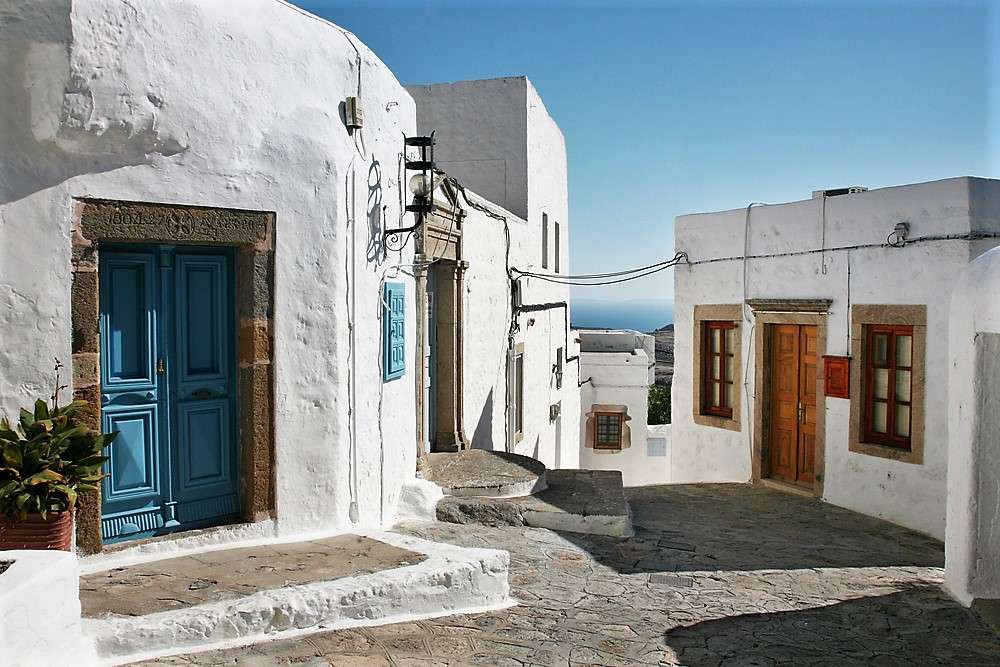 Isola greca di Patmos puzzle online