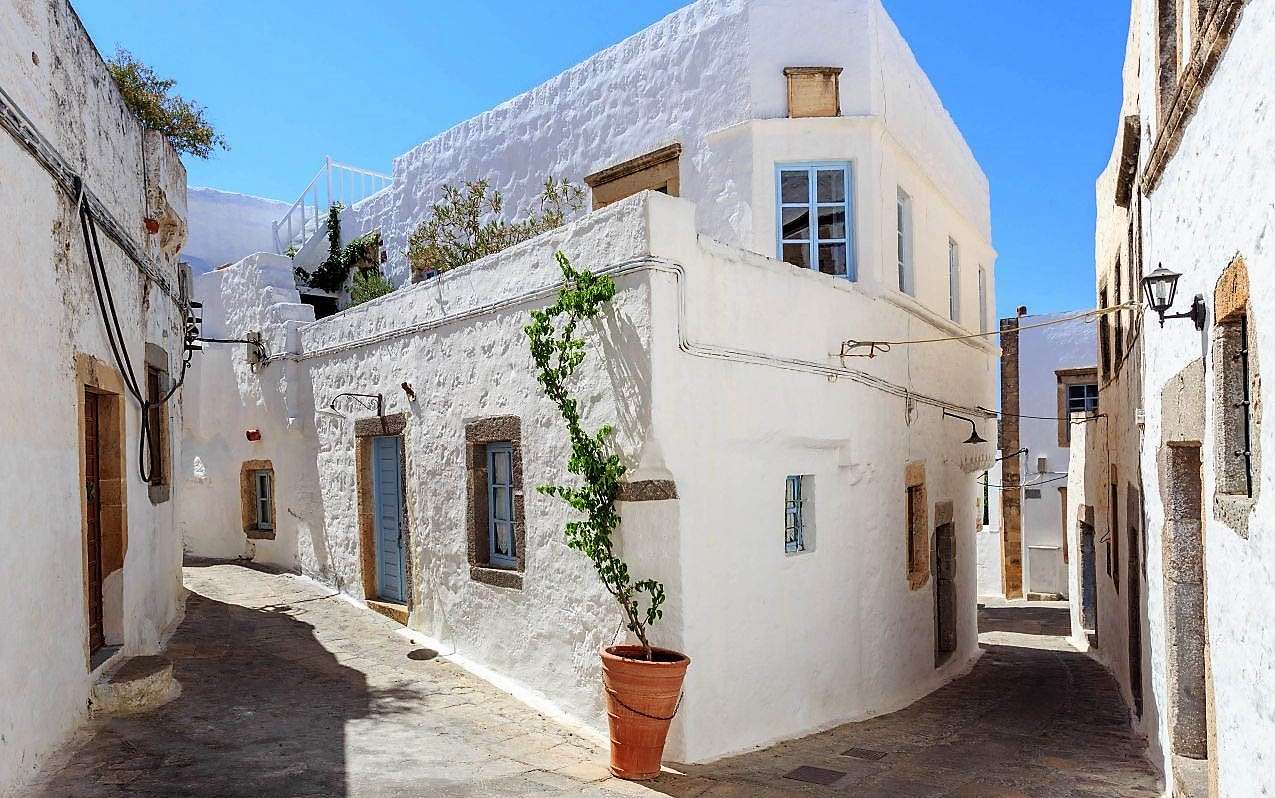 Isola greca di Patmos puzzle online