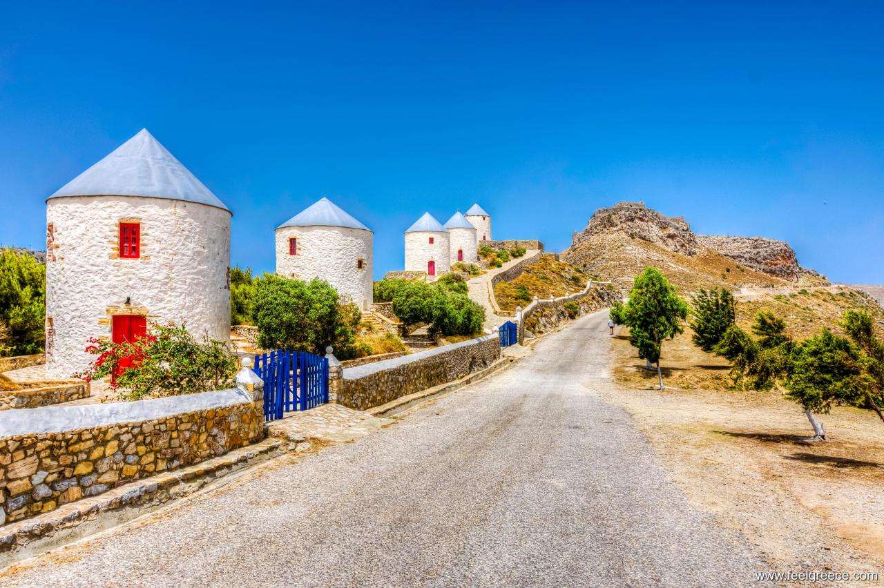 Greek island of Leros jigsaw puzzle online