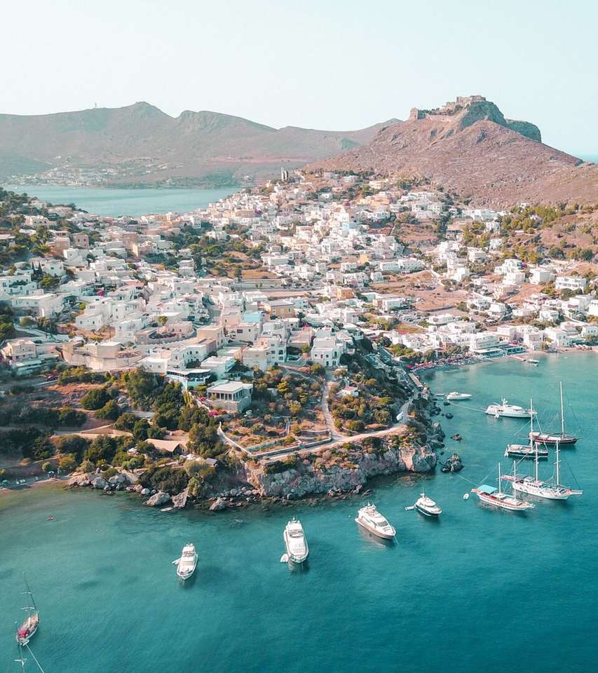 Grieks eiland Leros legpuzzel online