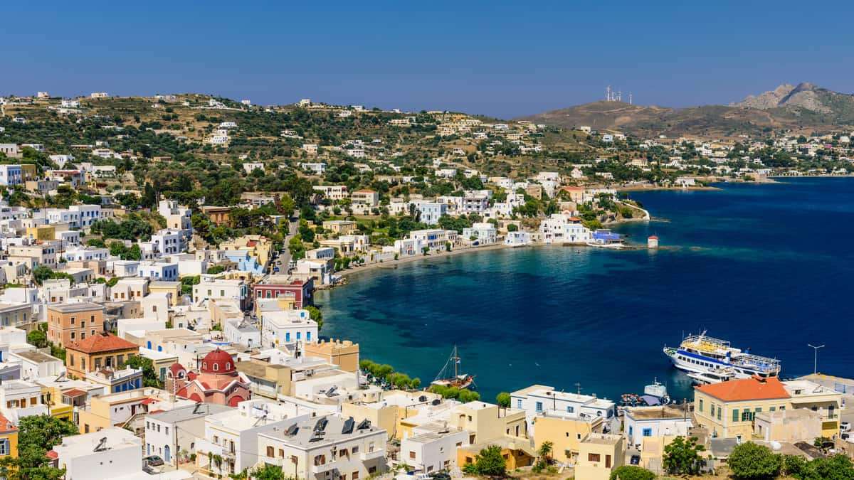 ilha grega de Leros quebra-cabeças online