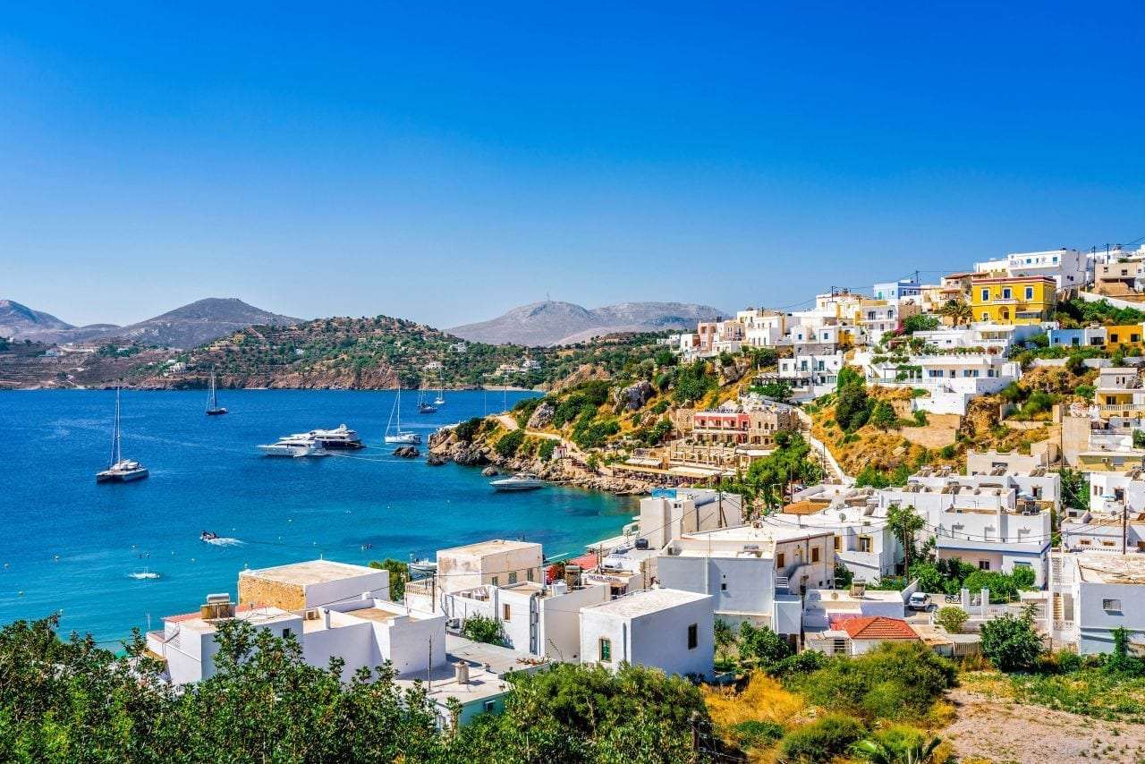 Griechische Insel Leros Online-Puzzle