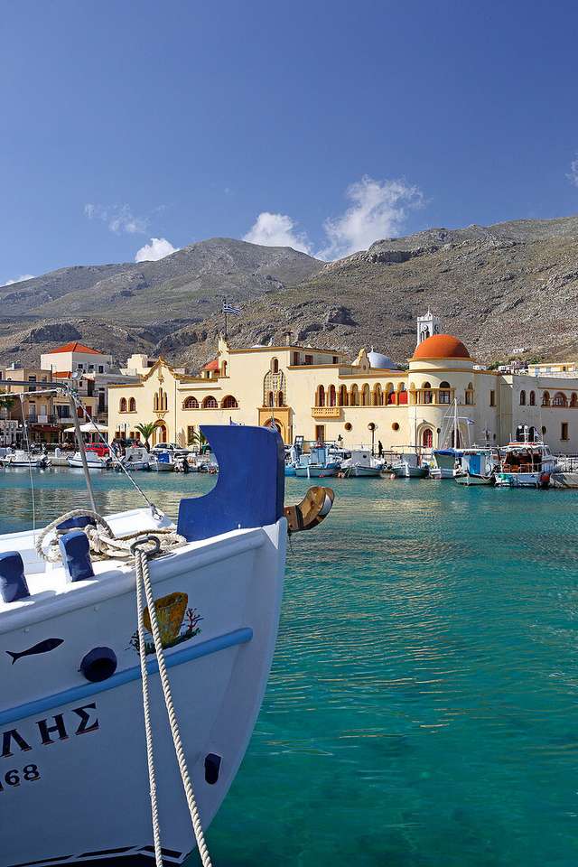île grecque de Kalymnos puzzle en ligne