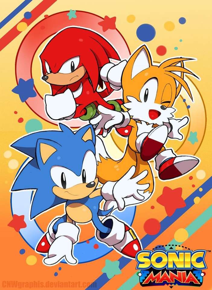 sonic blue jigsaw puzzle online