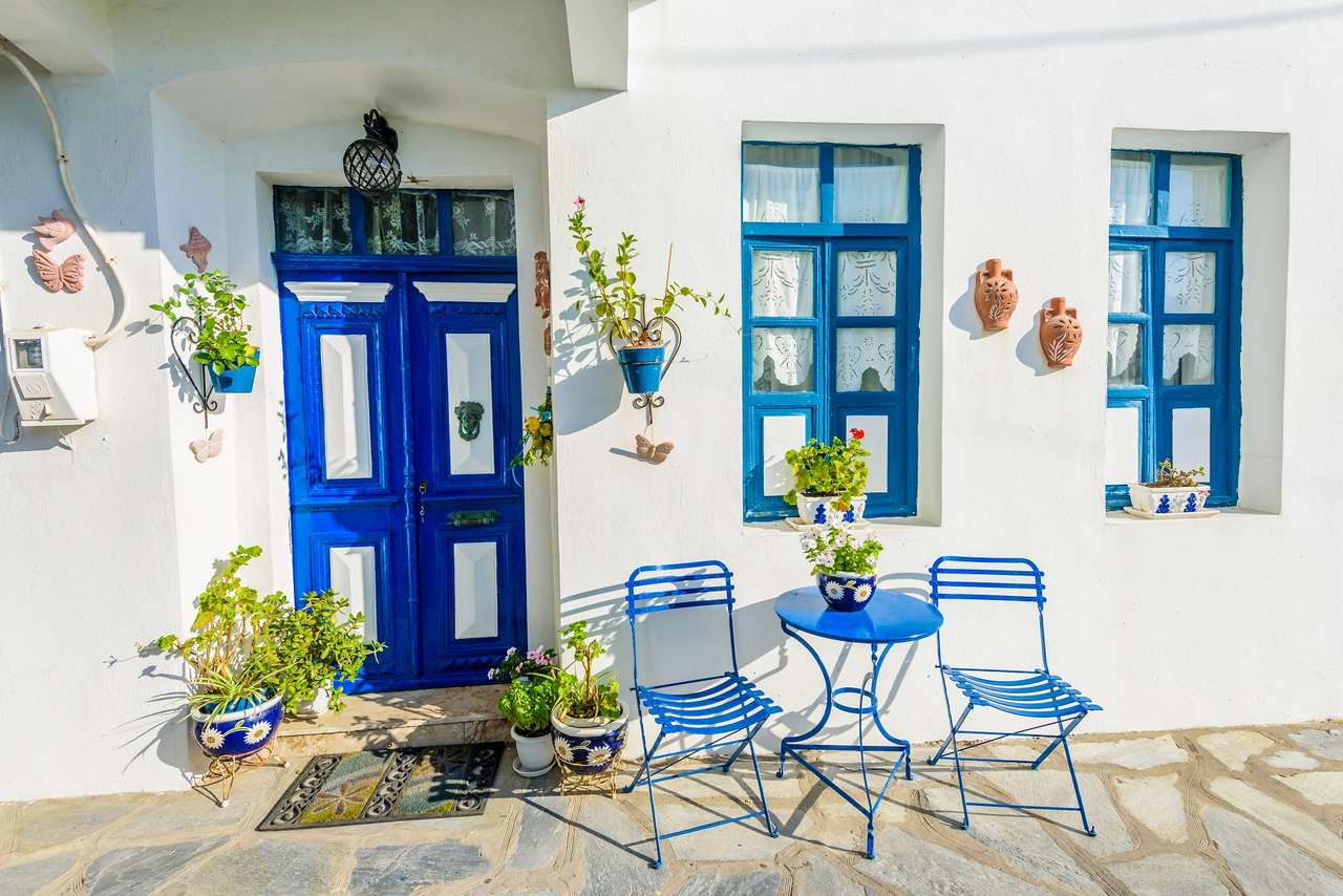 Гръцки остров Нисирос онлайн пъзел