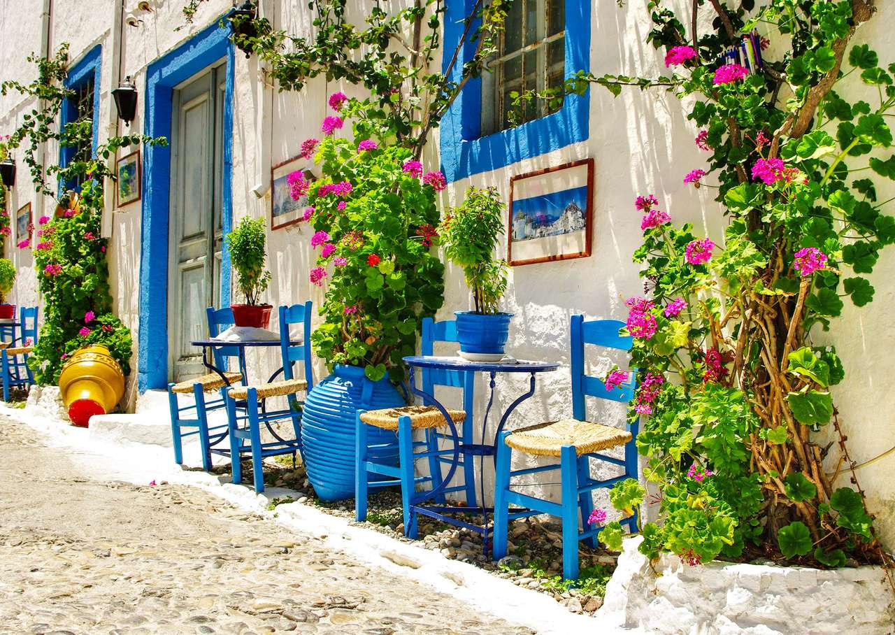 греческий остров Нисирос онлайн-пазл