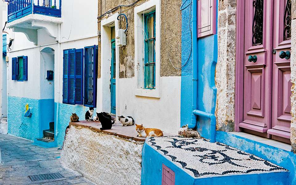 Insula grecească Nisyros puzzle online