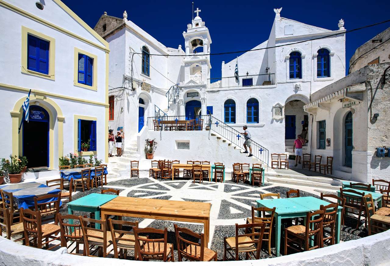 греческий остров Нисирос онлайн-пазл