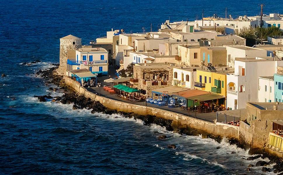 Ελληνικό νησί Νίσυρος παζλ online