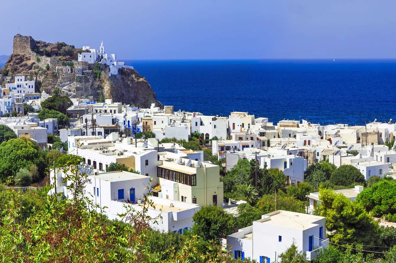 Griechische Insel Nisyros Puzzlespiel online