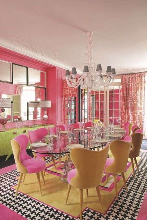 Sala de jantar de uma casa em Paris #31 puzzle online