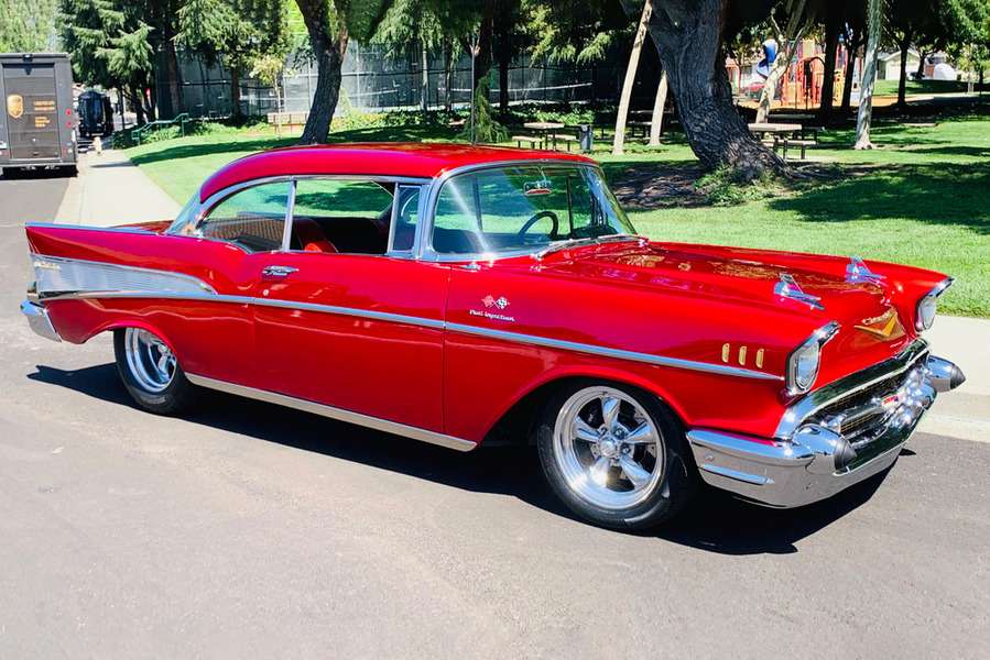 Carro Chevrolet Bel Air Ano 1957 #16 puzzle online