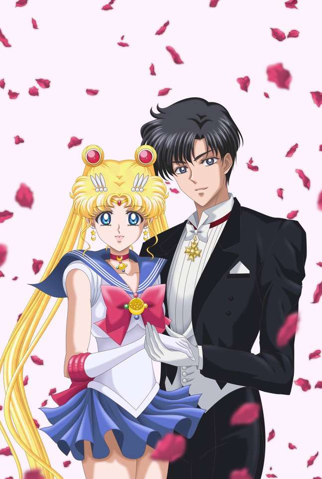 Sailor moon Crystal rompecabezas en línea