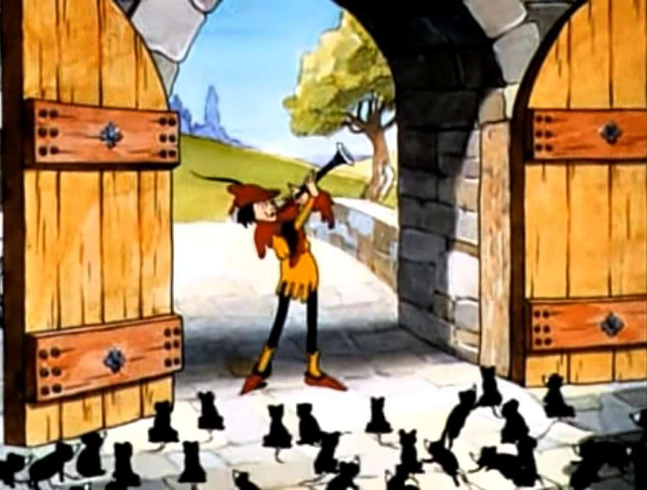 The Pied Piper and the Rats jigsaw puzzle online