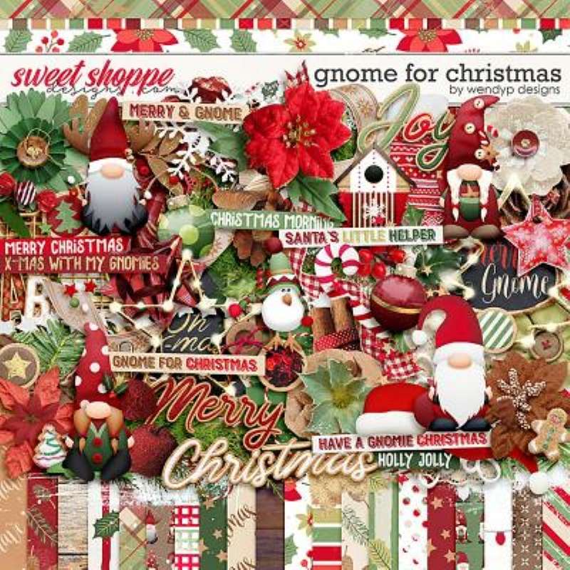 gnome for christmas print jigsaw puzzle online
