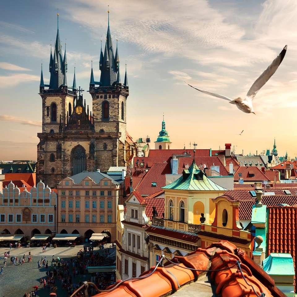 Panoráma a Cseh Köztársaságra kirakós online
