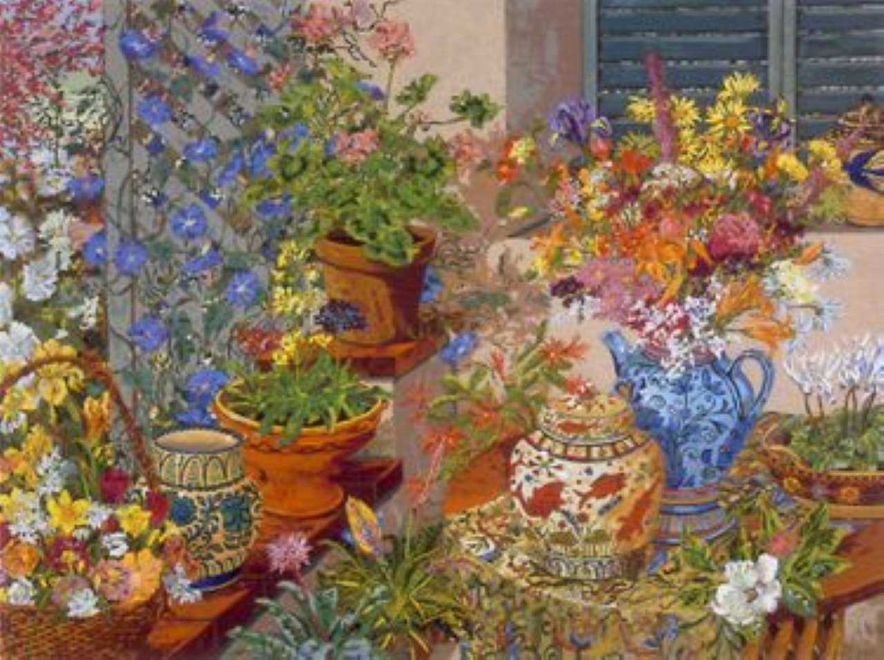 jardinieră de ceramică jigsaw puzzle online
