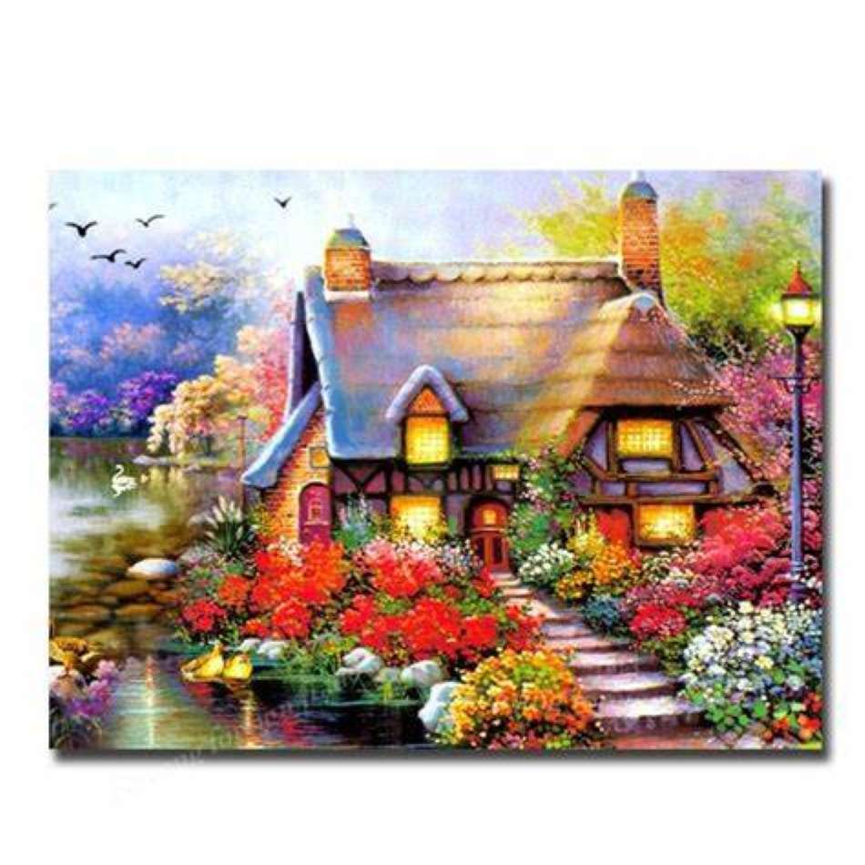 pictură pitorească a casei de vis puzzle online