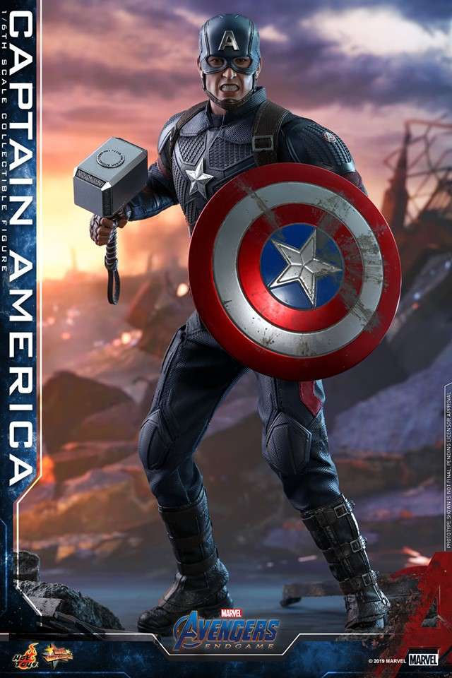 キャプテン・アメリカ オンラインパズル