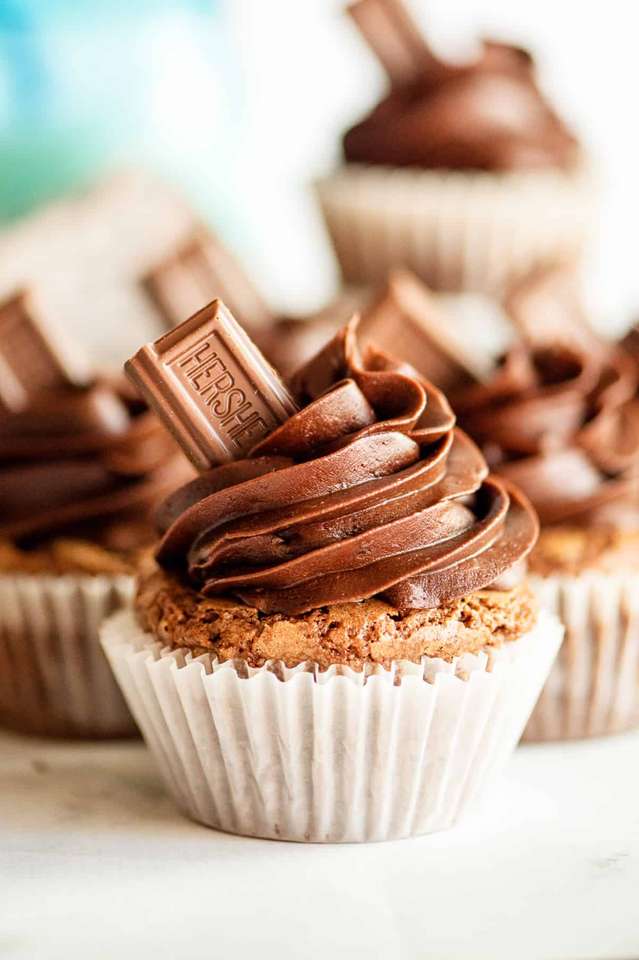 Brownie Cupcakes recept Pussel online
