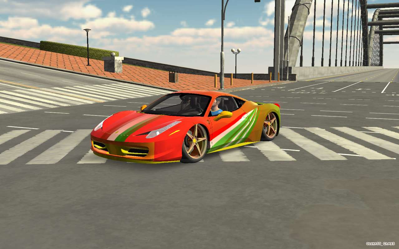 Ferrari 458. skládačky online