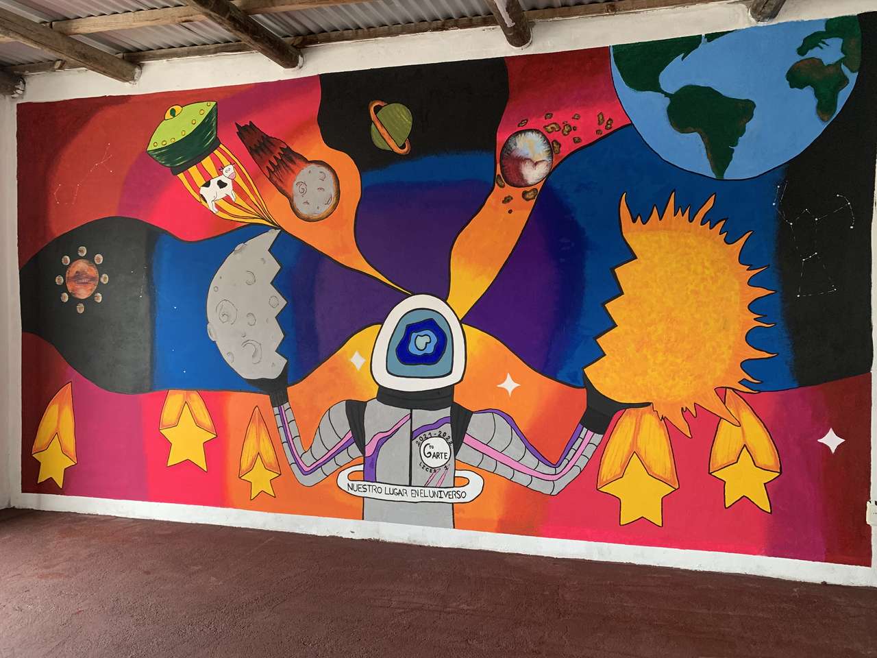 mural astronômico quebra-cabeças online