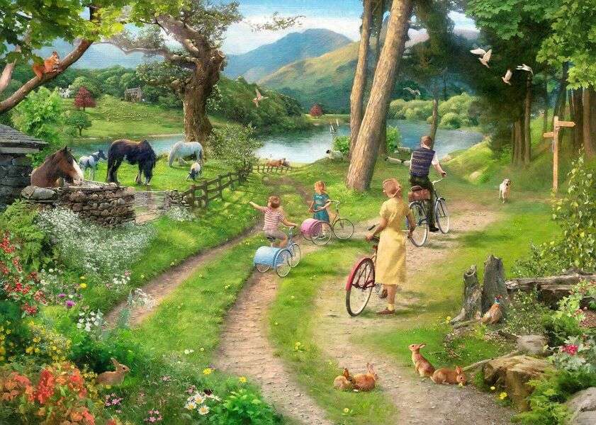 life in the countryside jigsaw puzzle online