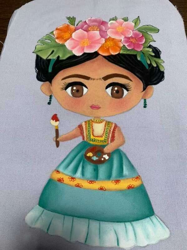 Bambola della diva messicana n. 2 puzzle online
