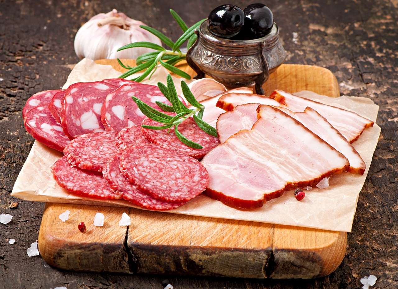 Προϊόντα κρέατος online παζλ