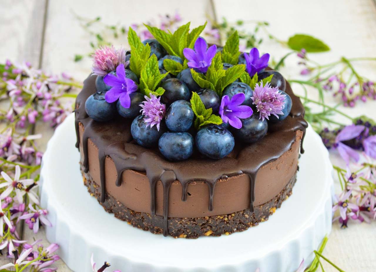 Шоколадова торта онлайн пъзел