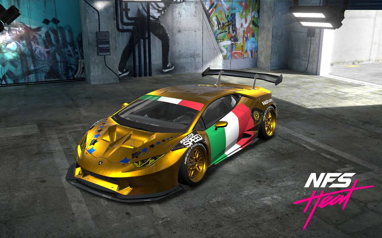 Lamborghini huracan GT3 Evo online puzzle