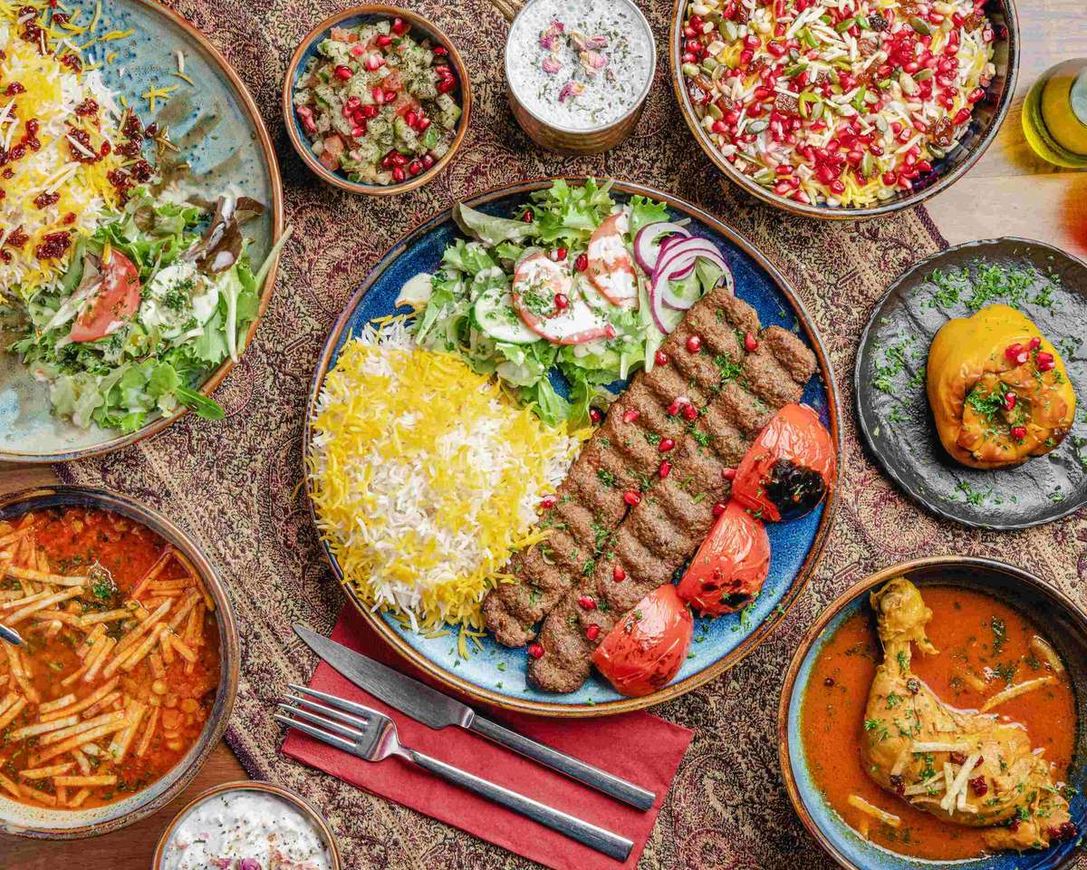 Středomořské jídlo skládačky online