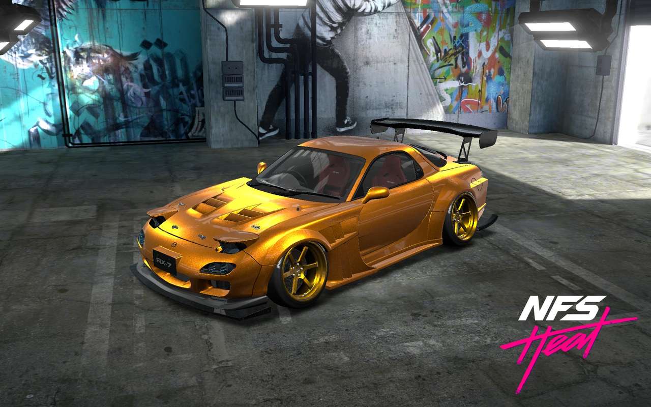 Mazda rx7 fd3s Online-Puzzle