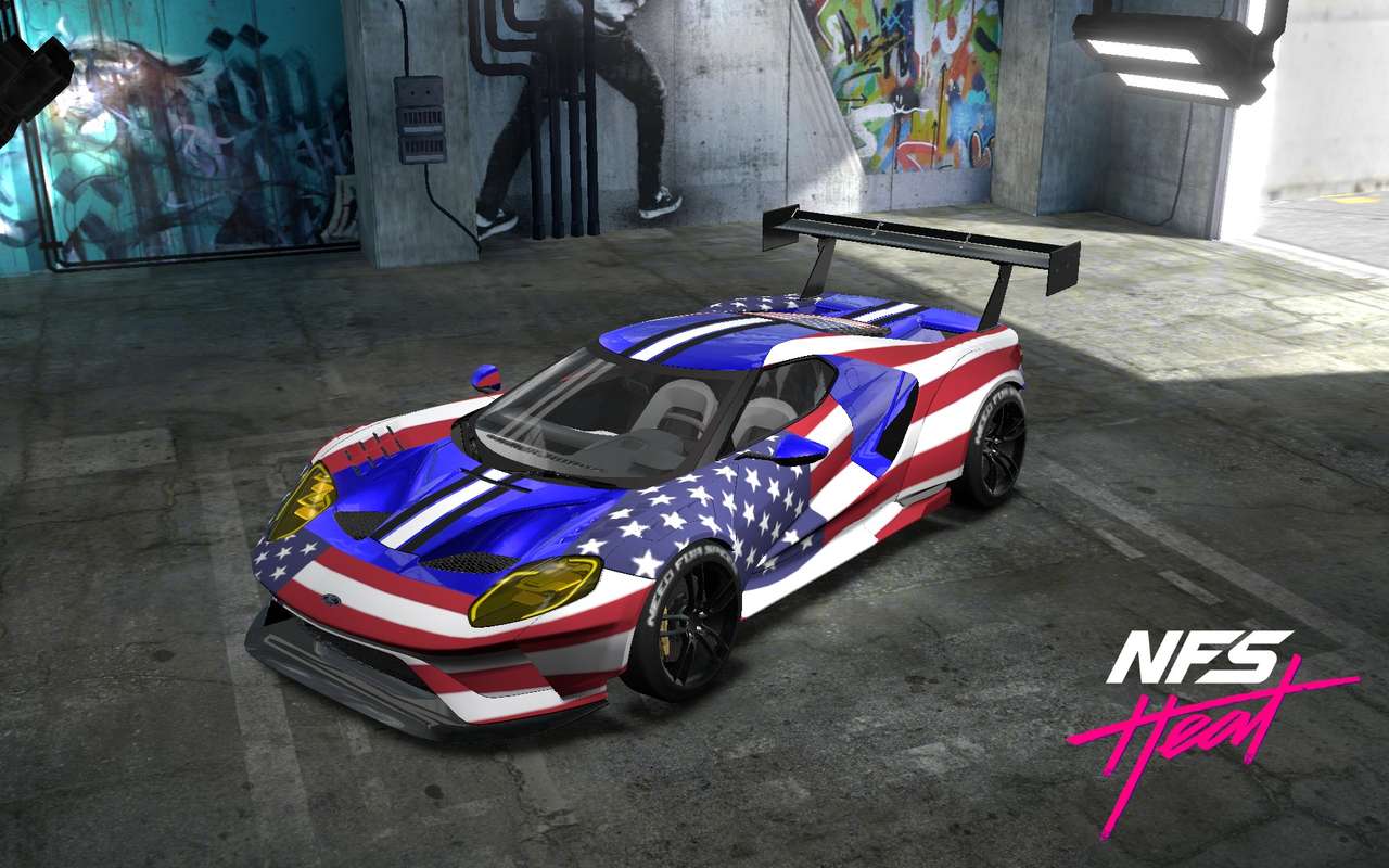 Cool Ford GT online παζλ
