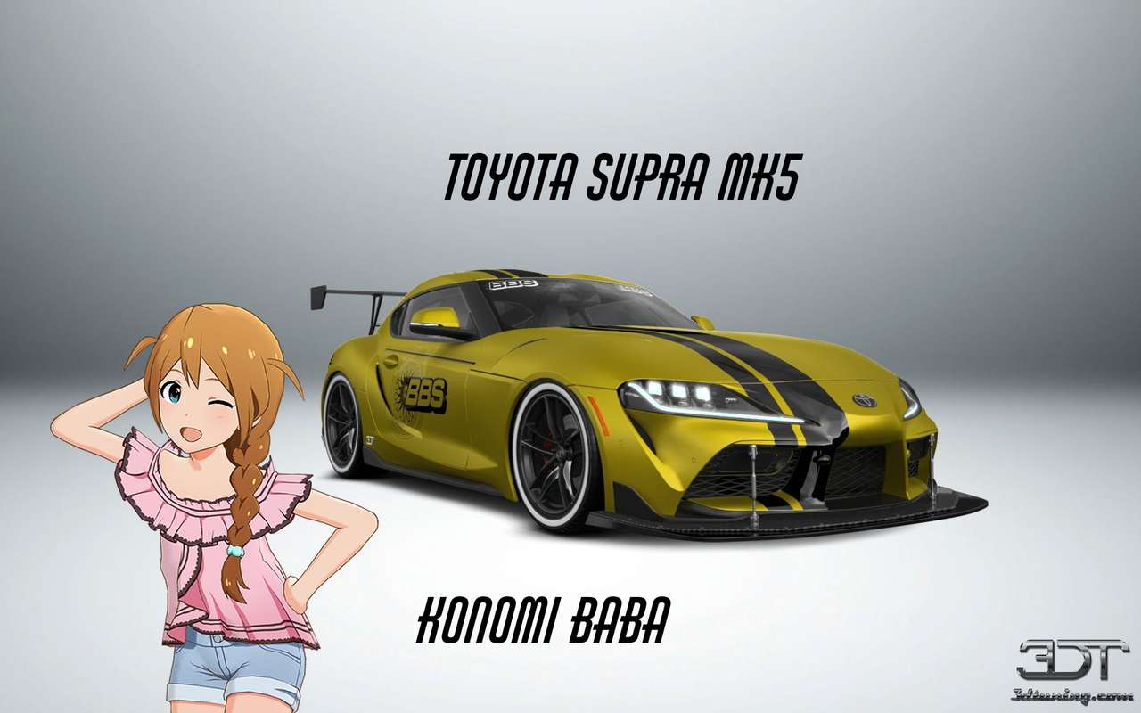 Konomi Baba y Toyota Supra mk5 - Puzzle Factory