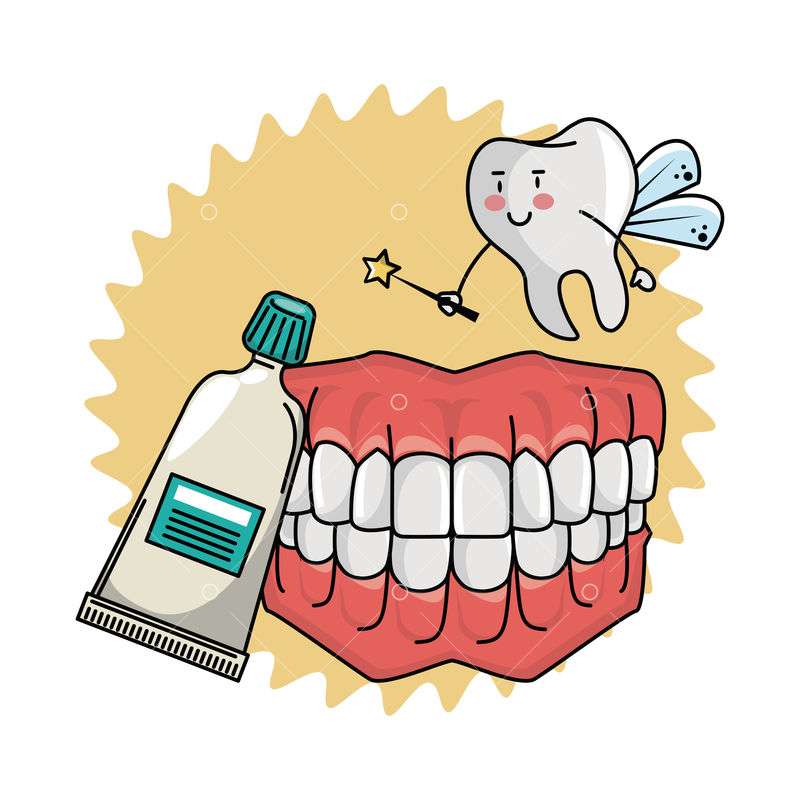 зъби за деца онлайн пъзел
