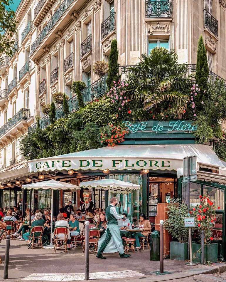 café parisien puzzle en ligne