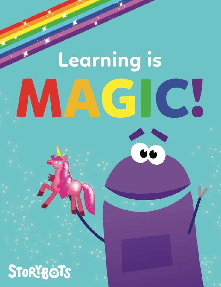 Навчання - це магія! ❤️❤️❤️❤️❤️ пазл онлайн
