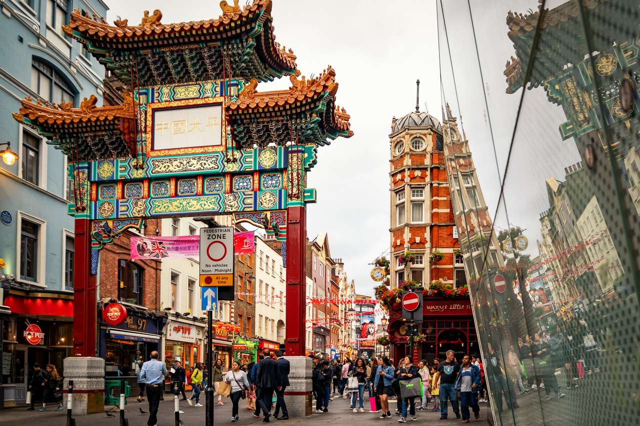 Čínská čtvrť, Londýn online puzzle