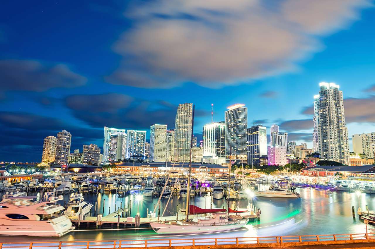 Miami in de Verenigde Staten. legpuzzel online
