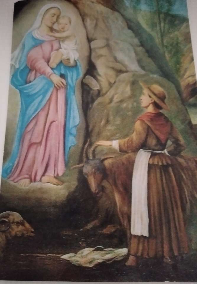 Дева Мария от Лаус онлайн пъзел