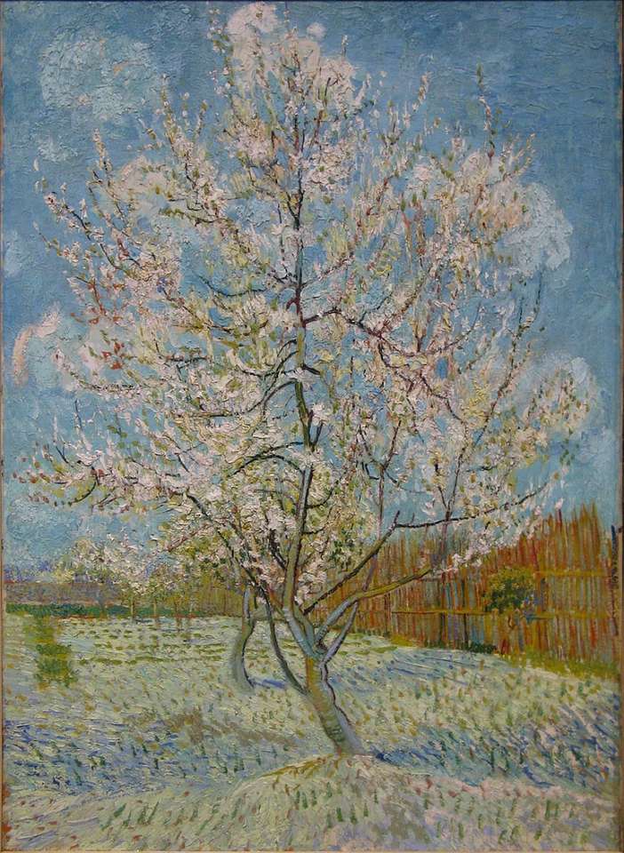 A rózsaszín őszibarackfa (V van Gogh) online puzzle