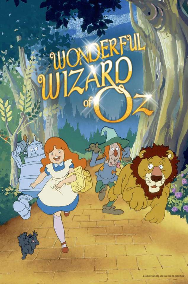 Der wunderbare Zauberer von Oz 1986 Puzzlespiel online